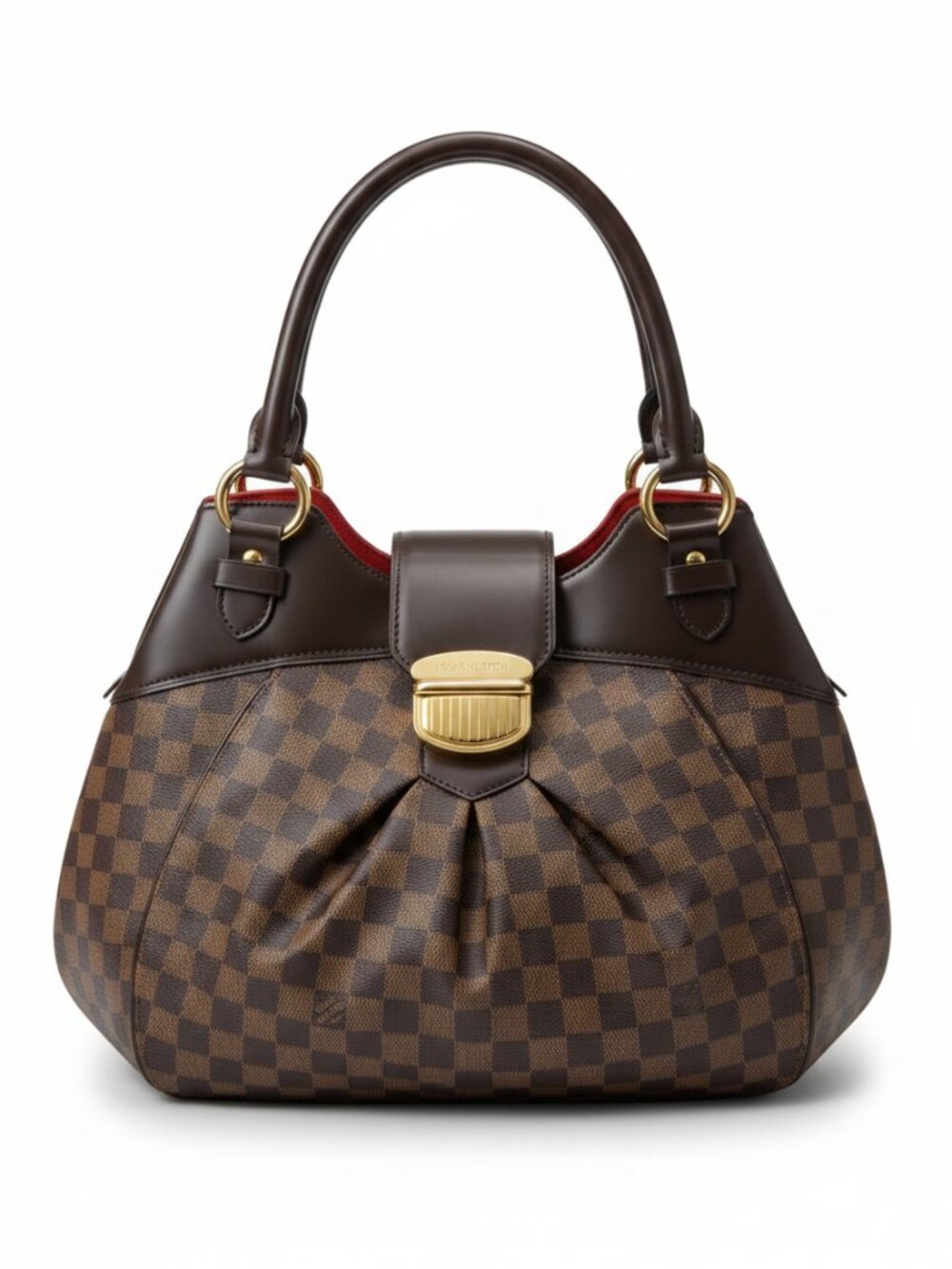 Louis Vuitton Sistina GM Damier Ebene Shoulder Bag Discontinued Pristine